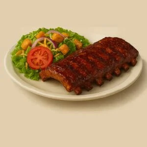Texas Roadhouse Salad Sidekick of Ribs Menu